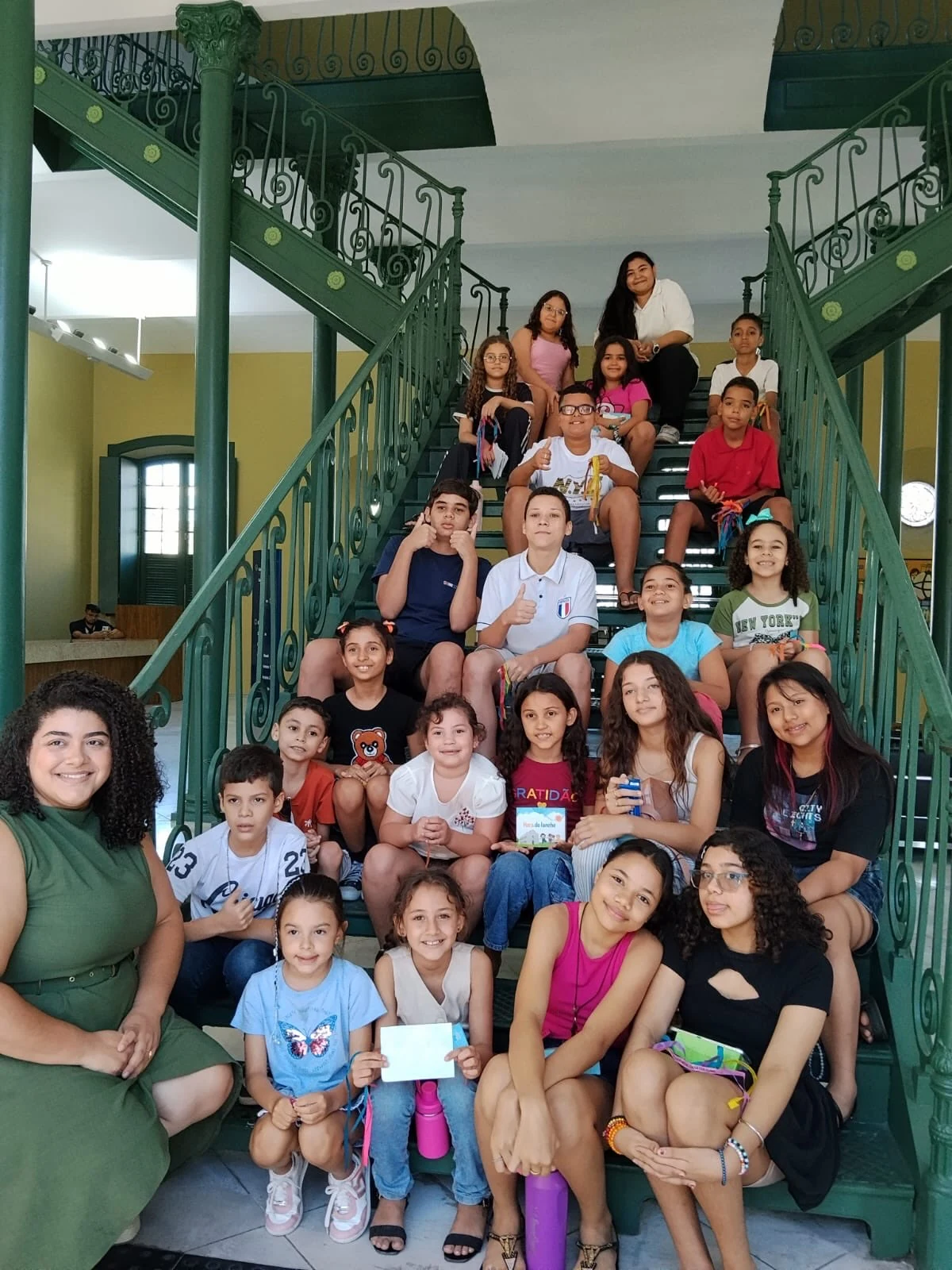Visita das crianças do Tempo de Crescer à Caixa Cultural Fortaleza · 2026